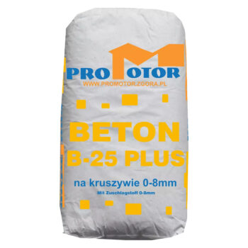 Zaprawa betonowa Bardzo Mocny Beton B25 Plus Promotor 25 kg
